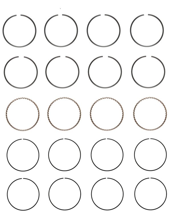 C38854-060 Piston Ring Set for 1988-1989 Eagle 2.5L [+0.060 in. Oversize]