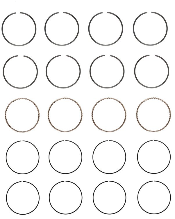 C74114-STD Piston Ring Set for 1984-1987 Honda 1.5L [Standard Size]