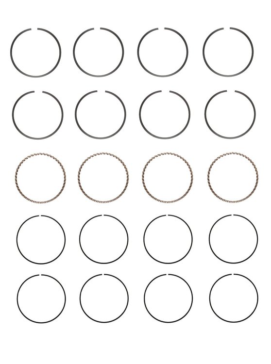 C74254-STD Piston Ring Set for 1986-1997 Suzuki 1.3L [Standard Size]