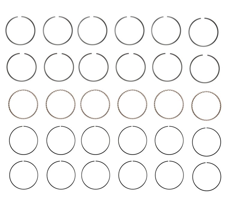 C83016-STD Piston Ring Set for 1982-1992 Toyota 2.8L, 3.0L [Standard Size]