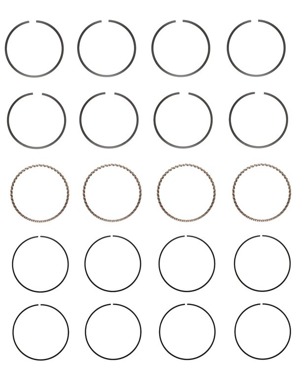 C84854-STD Piston Ring Set for 1997-2004 Ford, Mercury 2.0L [Standard Size]