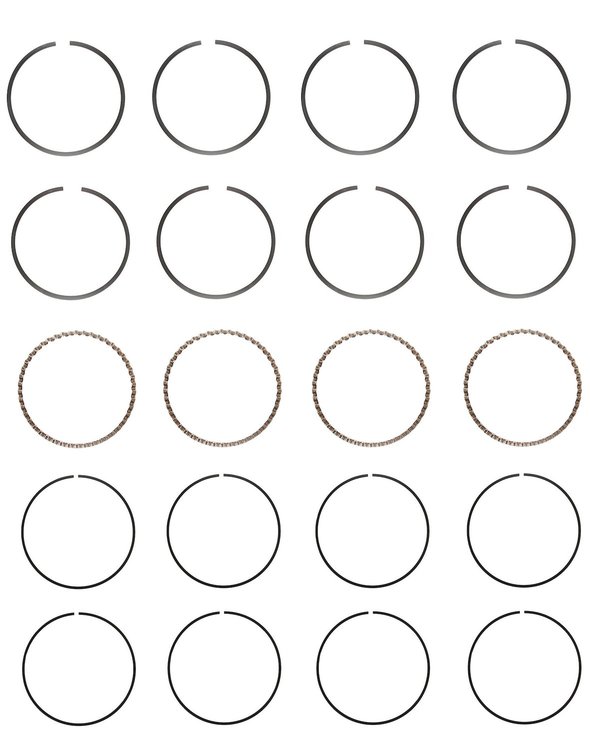 C86514-STD Piston Ring Set for 1993-1996 Mitsubishi 2.4L [Standard Size]