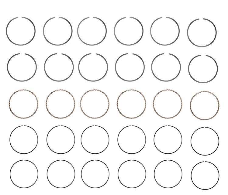 C87126-STD Piston Ring Set for 1987-1995 Nissan, INFINITI 3.0L [Standard Size]
