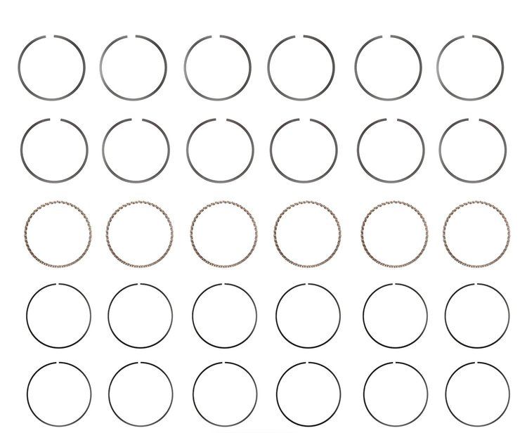 C87546-STD Piston Ring Set for 1988-1991 Lexus, Toyota 2.5L [Standard Size]