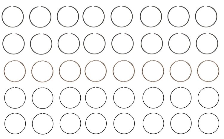 C88028-STD Piston Ring Set for 1982-1988 Cadillac 4.1L [Standard Size]