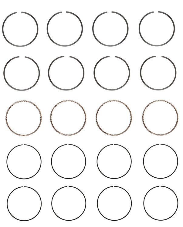 C89024-.50 Piston Ring Set for 1985-1989 Nissan 2.4L [0.50 mm Undersize]