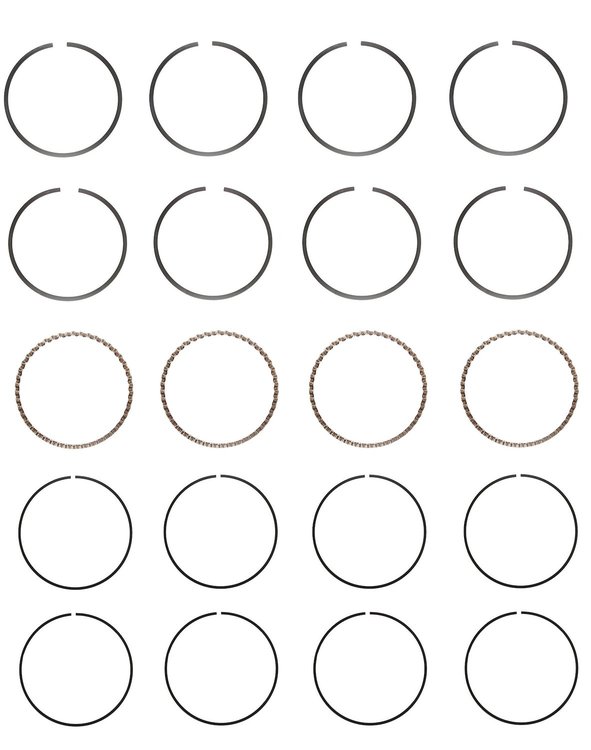 C89174-STD Piston Ring Set for 1990-1998 Nissan 2.4L [Standard Size]