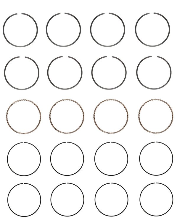 C89354-STD Piston Ring Set for 1983-1988 Ford 2.0L [Standard Size]