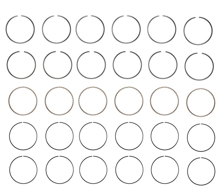 C90016-STD Piston Ring Set for 1988-1998 Mazda 3.0L [Standard Size]