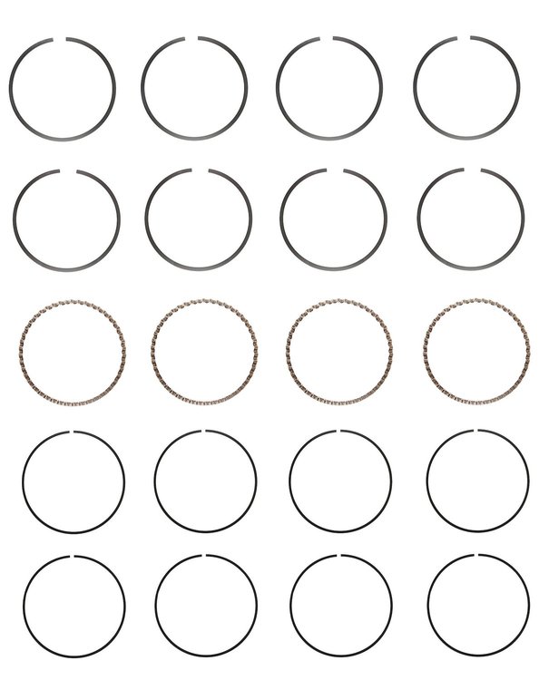 C92024-.75 Piston Ring Set for 1981-1984 Toyota 2.4L [0.75 mm Undersize]