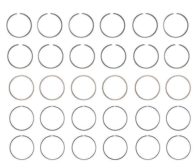 C92116-STD Piston Ring Set for 1991-1995 Chevrolet, Oldsmobile, Pontiac 3.4L [Standard Size]
