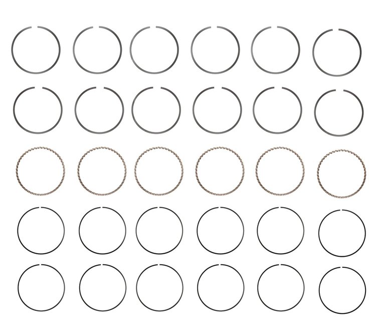 C93026-040 Piston Ring Set for 1974-1986 Ford, Mercury 2.8L [+0.040 in. Oversize]