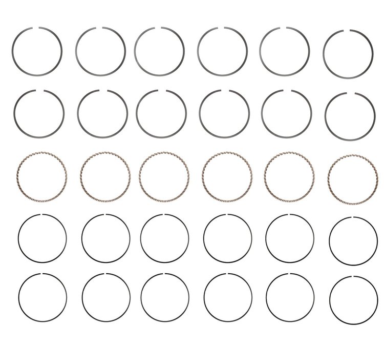 C96046-STD Piston Ring Set for 1996-2011 Chrysler, Dodge 3.5L, 3.8L, 4.0L [Standard Size]