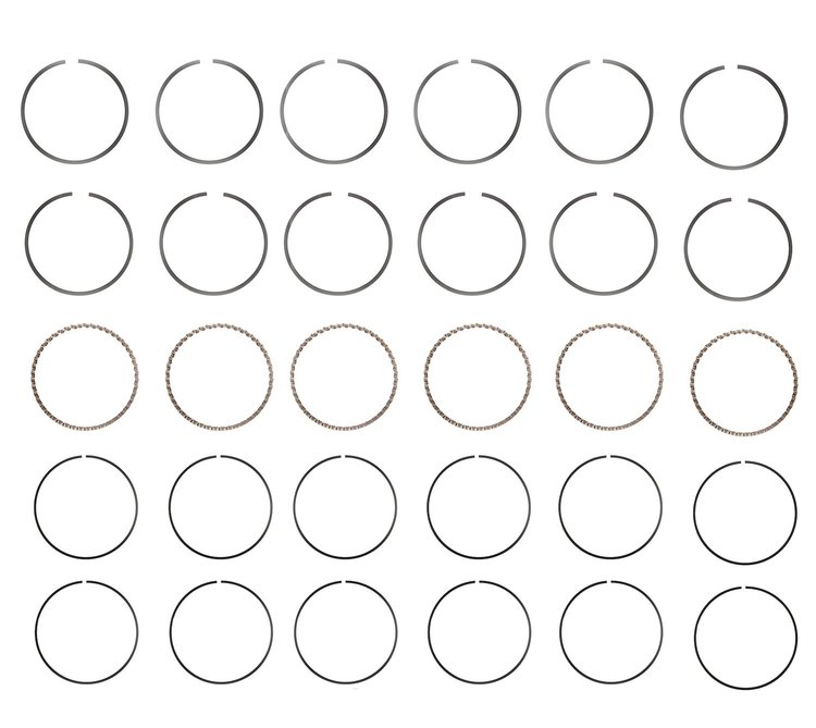 C96126-100 Piston Ring Set for 1995-2003 Buick, Chevrolet, Oldsmobile, Pontiac 3.8L [+0.100 in. Oversize]