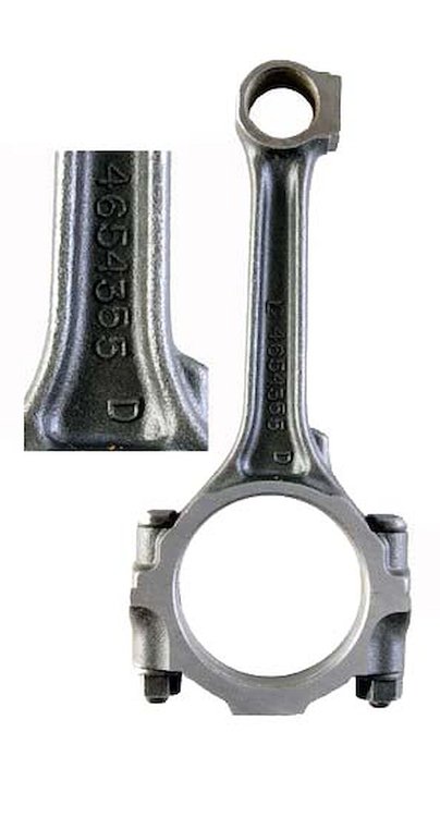 ECR107 Remanufactured Connecting Rod for 1990-2004 Chrysler, Dodge 3.3L