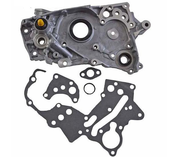 EP198 Oil Pump for 1989-1995 Hyundai, Plymouth, Mitsubishi 1.6L, 1.8L, 2.0L