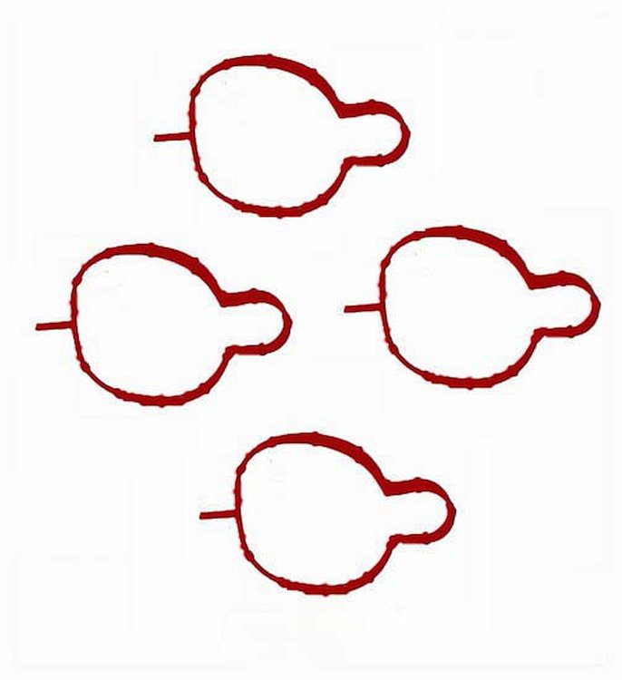 INI2.5-C Intake Manifold Gasket Set for 2006-2013 Suzuki, Nissan 2.5L