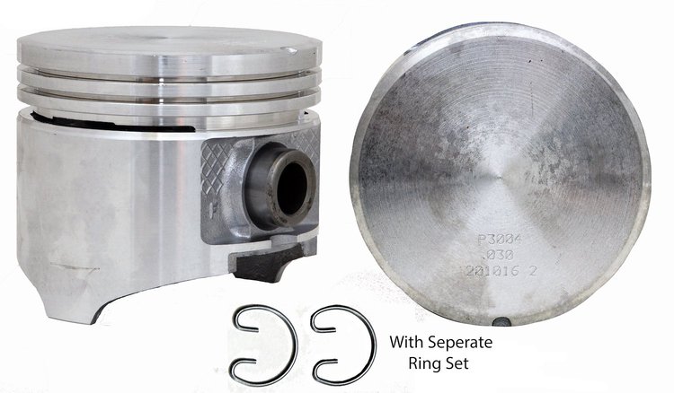 K3004(6)STD Piston and Ring Kit for 1987-2003 Dodge 3.9L [Standard Size]