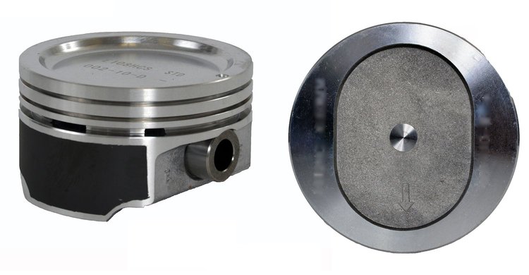 K3126(4)STD Coated Piston and Ring Kit for GM/Chevrolet, 134 ci, 2.2L [Standard Size]