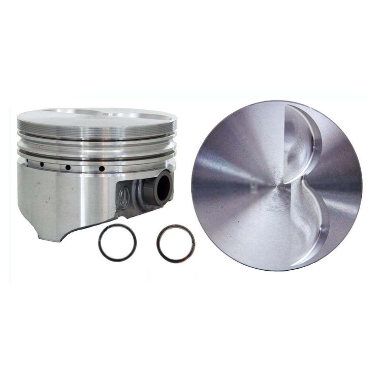 KB115(8)040 Hypereutectic Flat Top Piston for Ford, 302 ci [+0.040 in. Oversize]