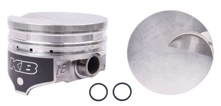 KB137(8)040 Hypereutectic Flat Top Piston for Ford, 460 ci [+0.040 in. Oversize]
