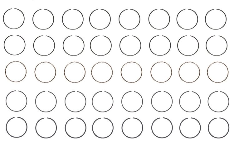 M10268-STD Piston Ring Set for 2010-2020 Ford 6.2L [Standard Size]