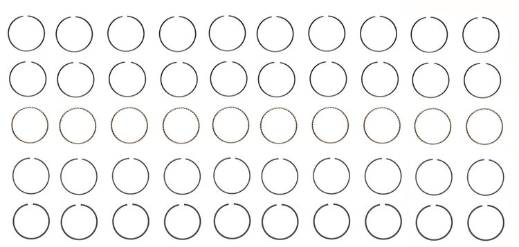 M103110-STD Piston Ring Set for 2008-2010 Dodge 8.4L [Standard Size]