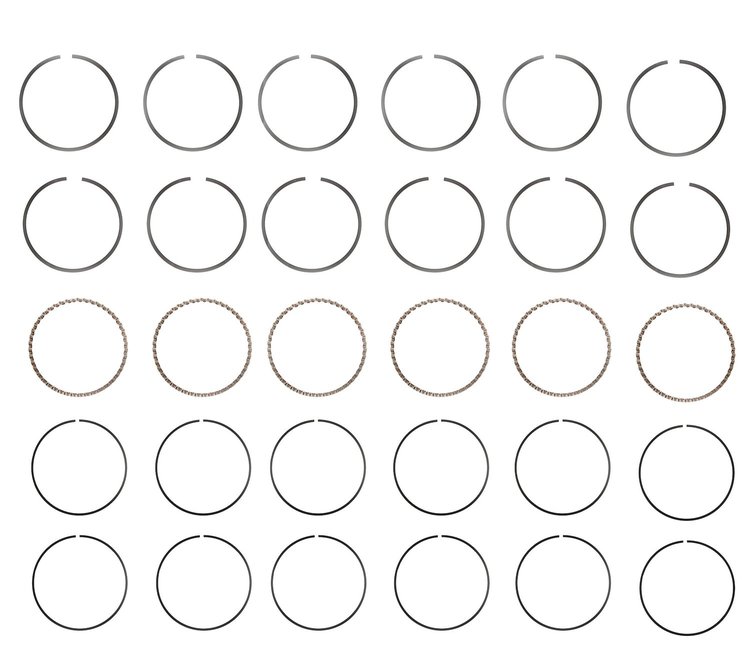 M38056-030 Piston Ring Set for 1978-1984 Chevrolet 3.8L [+0.030 in. Oversize]