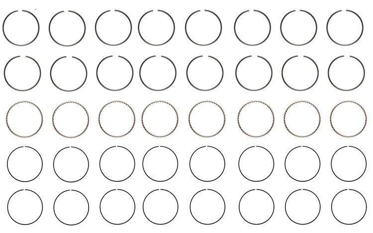 M40018-STD Piston Ring Set for 1993-2003 Dodge 5.9L [Standard Size]