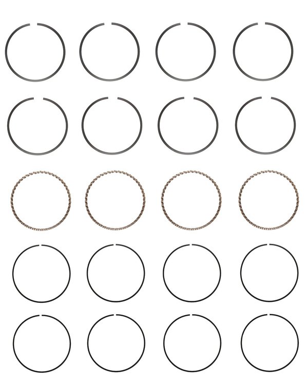 M87584-STD Piston Ring Set for 2006-2013 Mazda 2.3L [Standard Size]