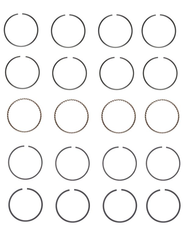 M91146-STD Piston Ring Set for 1987-1993 Chrysler, Dodge 3.0L [Standard Size]