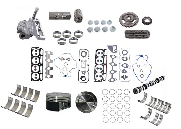 MKC134D-000 Master Engine Rebuild Kit for GM/Chevrolet, 2.2L 134