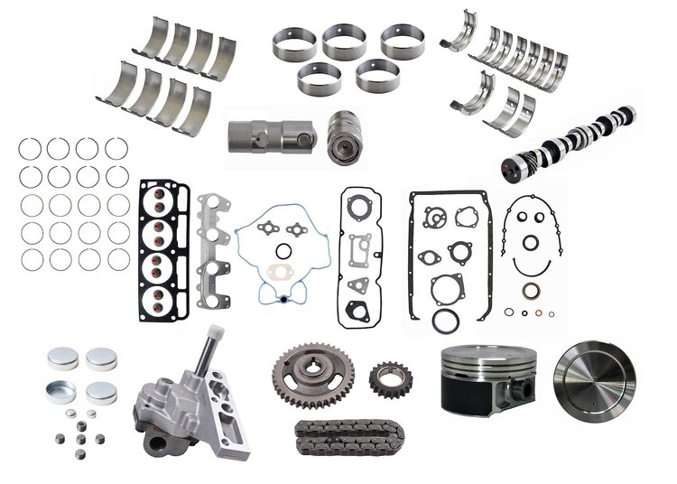 MKC134F-200 Master Engine Rebuild Kit for GM/Chevrolet, 2.2L 134 [.50/STD/STD]