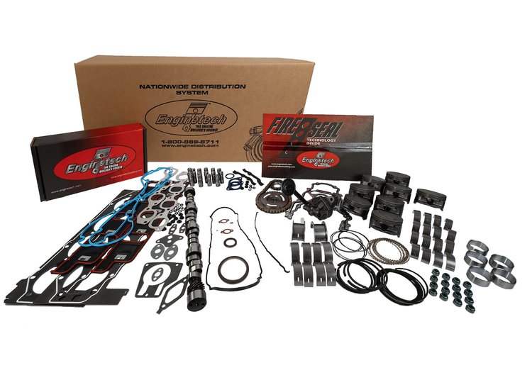 MKC496CP-200 Master Engine Rebuild Kit for GM, 8.1L 496 [020/STD/STD]