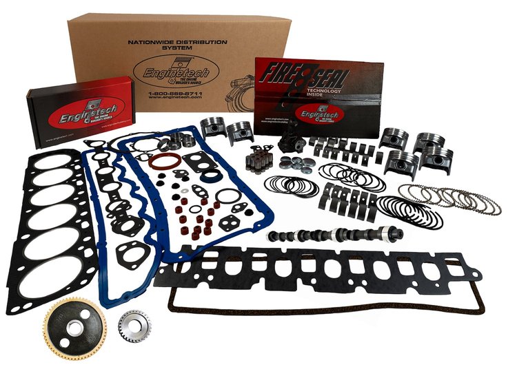 MKF300C-200 Master Engine Rebuild Kit for Ford, 4.9L 300 [020/STD/STD]