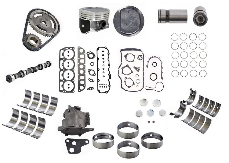 MKJ150DP-400 Master Engine Rebuild Kit for Jeep, 2.5L 150 [040/STD/STD]