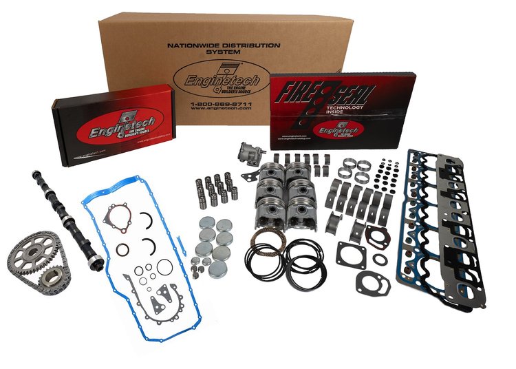 MKJ242GP-310 Master Engine Rebuild Kit for Jeep, 4.0L 242 [030/010/STD]