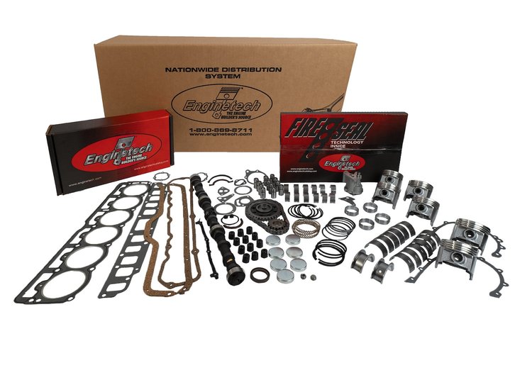 MKJ258E-300 Master Engine Rebuild Kit for AMC/Jeep, 4.2L 258 [030/STD/STD]