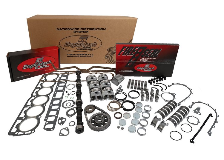MKJ258F-610 Master Engine Rebuild Kit for AMC/Jeep, 4.2L 258 [060/010/STD]