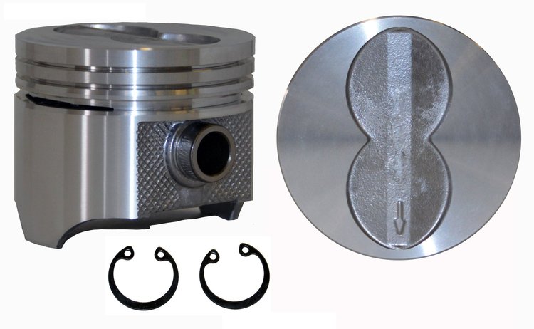 P1543(8)STD Flat Top Piston for Ford, 5.8L 360 [Standard Size]