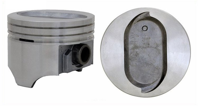 P1548(8)STD Dish Top Piston for 1968-1987 Ford, Lincoln, Mercury 7.5L [Standard Size]