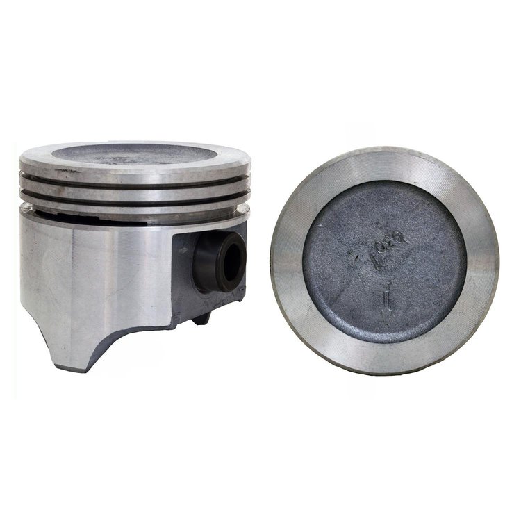 P1551(8)060 Dish Top Piston for 1980-1984 Buick, Oldsmobile, Pontiac 5.0L [+0.060 in. Oversize]
