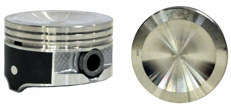 P1578(8)STD Coated Dish Top Piston for 1991-2000 Ford, Lincoln, Mercury 4.6L [Standard Size]