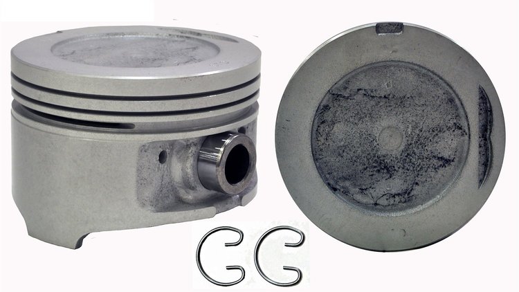 P1595(4)STD Dish Top Piston for 1985-1995 Toyota 2.4L [Standard Size]
