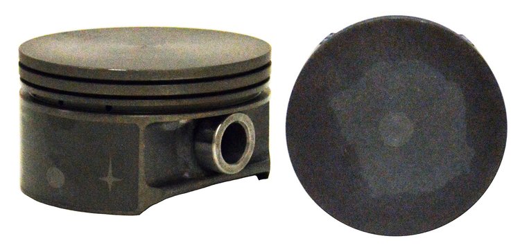 P3007(6)STD Coated Flat Top Piston for 1998-2010 Chrysler, Dodge 3.3L [Standard Size]