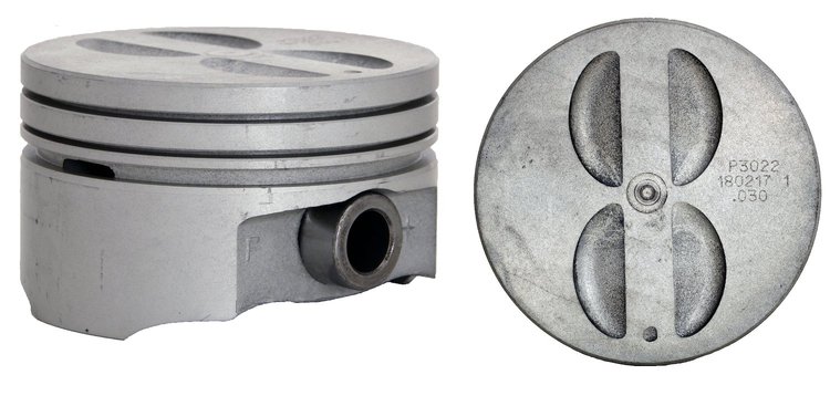 P3022(8)STD Hypereutectic Flat Top Piston for 1990-1996 Chevrolet 5.7L [Standard Size]