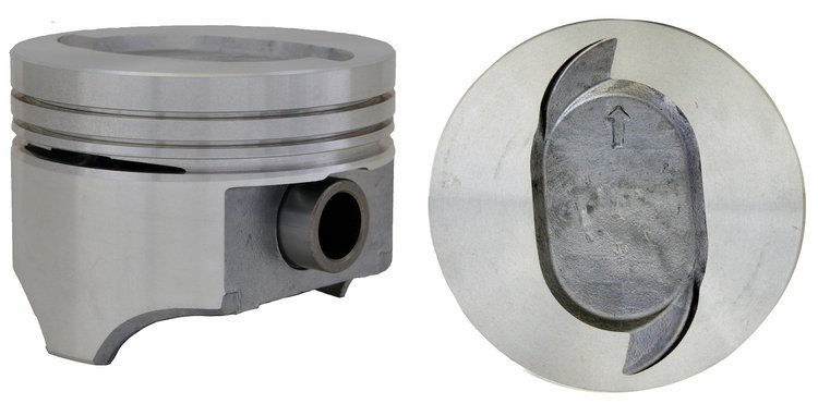 P3048(8)STD Dish Top Piston for 1992-1997 Ford 7.5L [Standard Size]