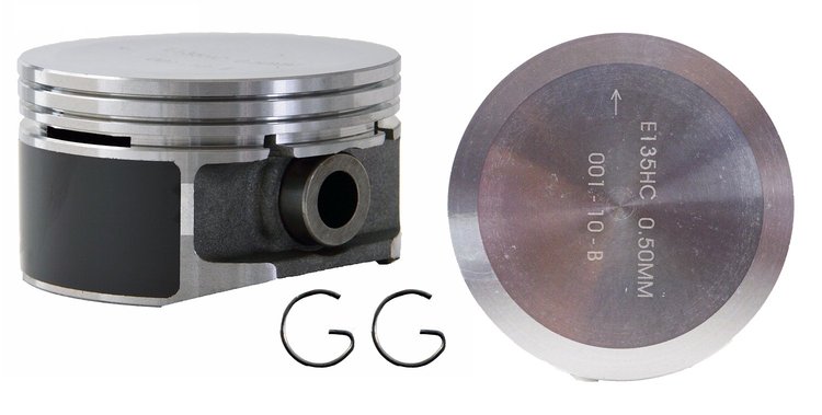 P3065(4).75 Piston for 1996-1999 Chevrolet 2.4L [0.75 mm Undersize]