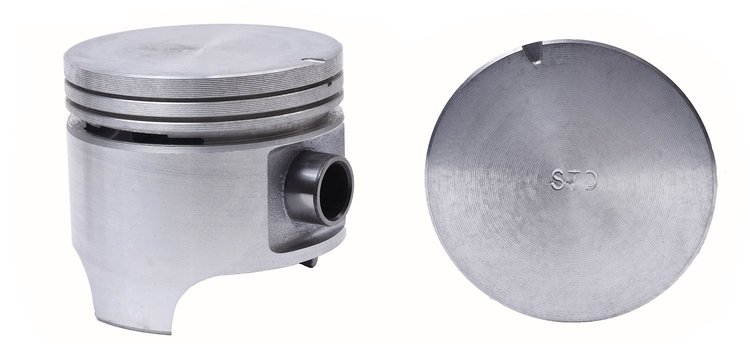 P4130(4).50 Flat Top Piston for 1979-1984 Ford, Mazda 2.0L [0.50 mm Undersize]