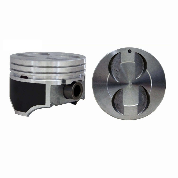 P5015(8)040 Coated Hypereutectic Dish Top Piston for 1986-1995 Ford, Lincoln, Mercury 5.0L [+0.040 in. Oversize]